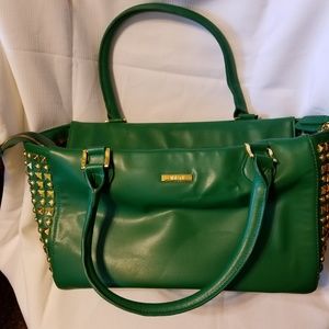 IMAN Green Purse